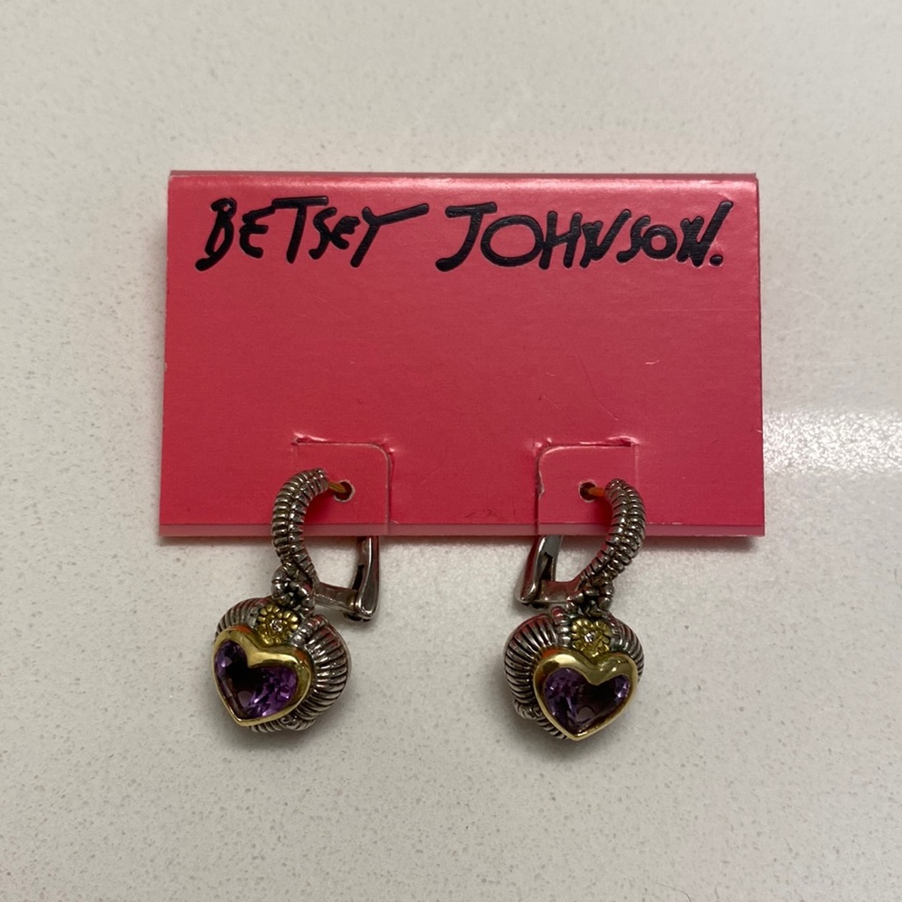 Betsey Johnson earrings